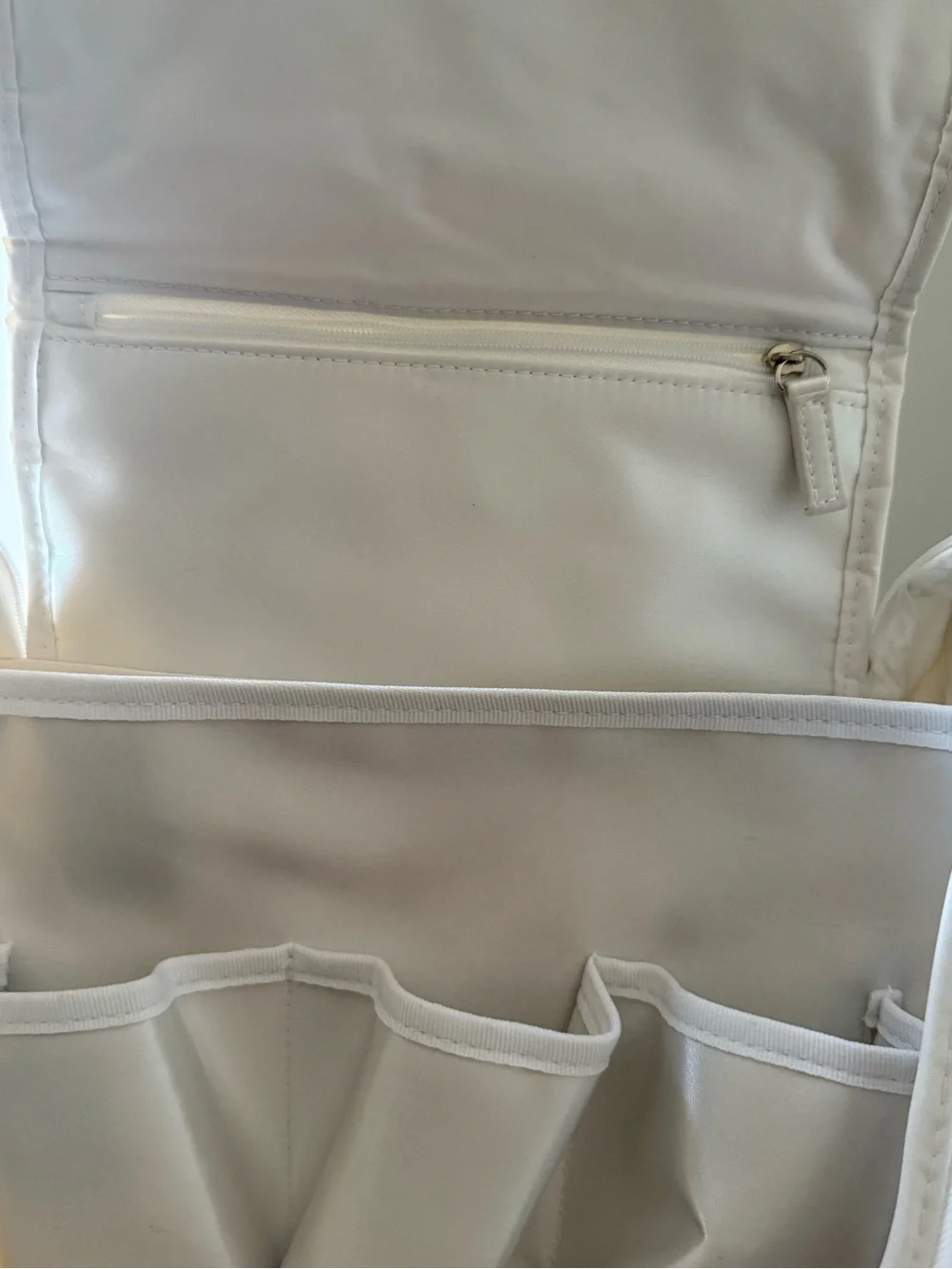 ✨ Christian Dior White Hanging Beauty Organizer Bag - Luxury ✨